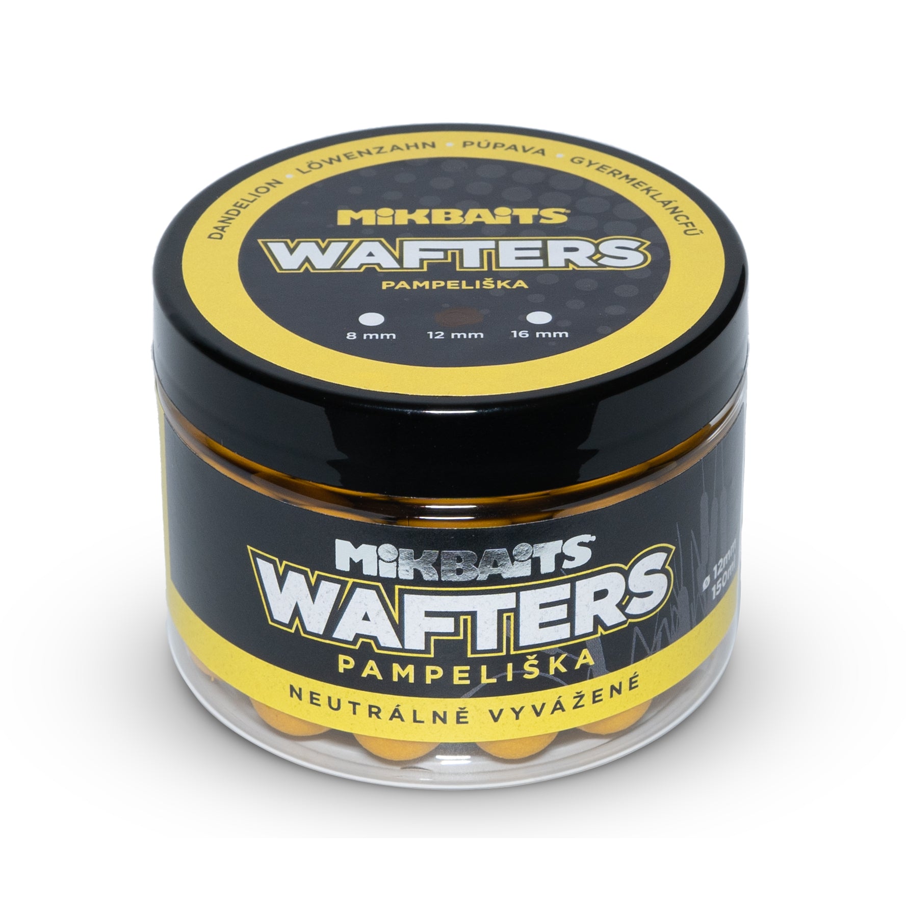 Mikbaits Wafters vyvážené nástrahy 150ml Pampeliška