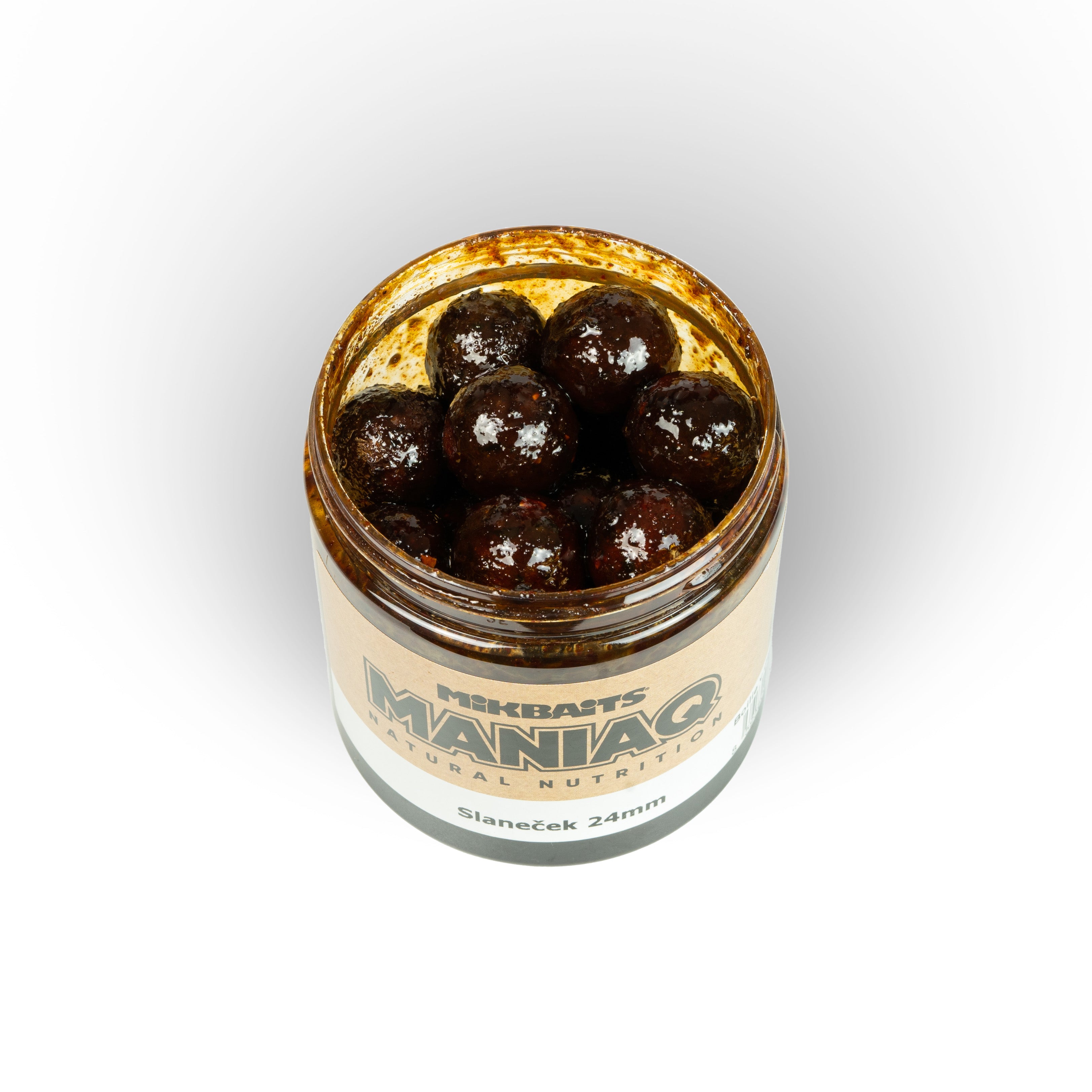 Mikbaits ManiaQ boilie in dip 250ml Salted Herring