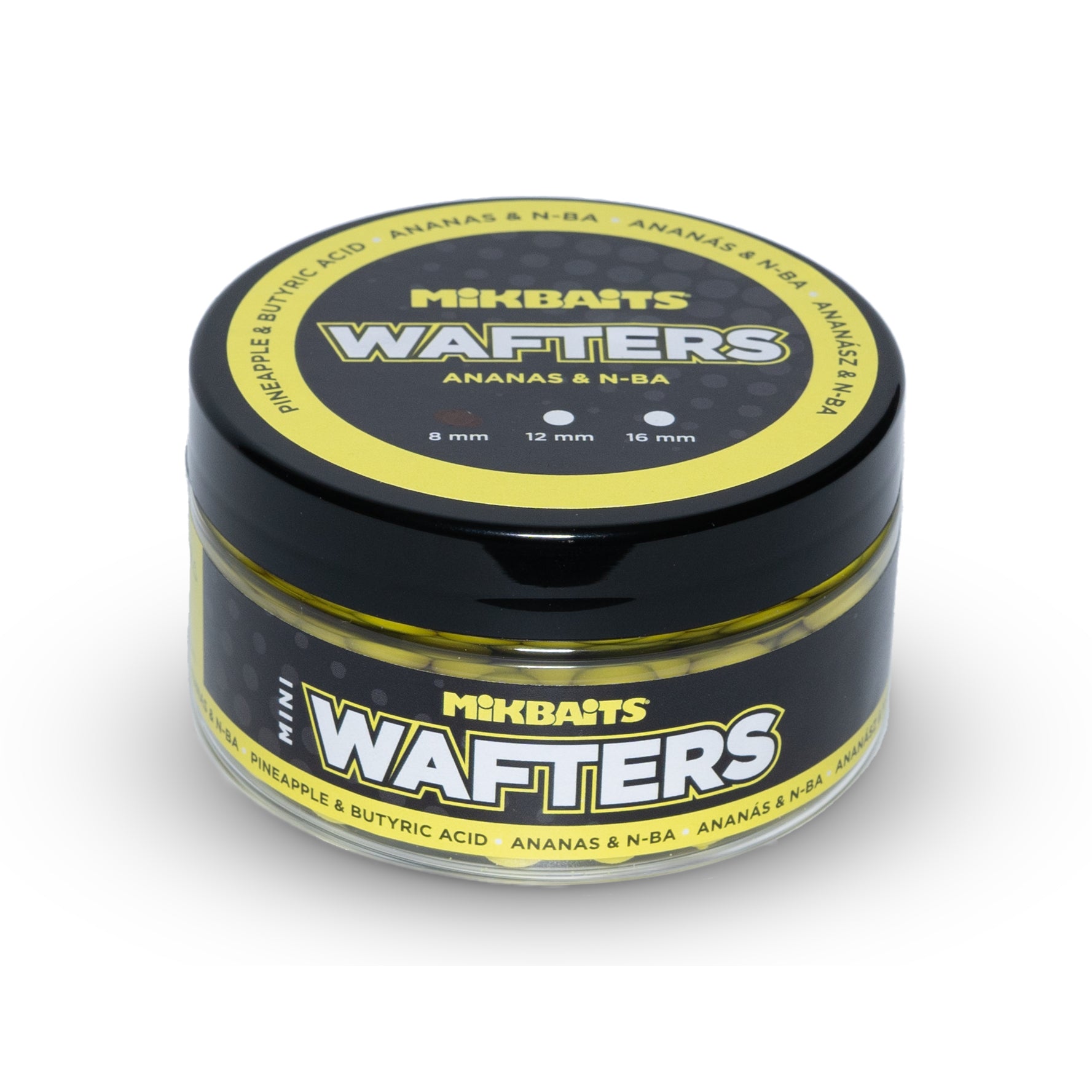 Mikbaits Mini Wafters 100ml 8mm Pineapple N-BA