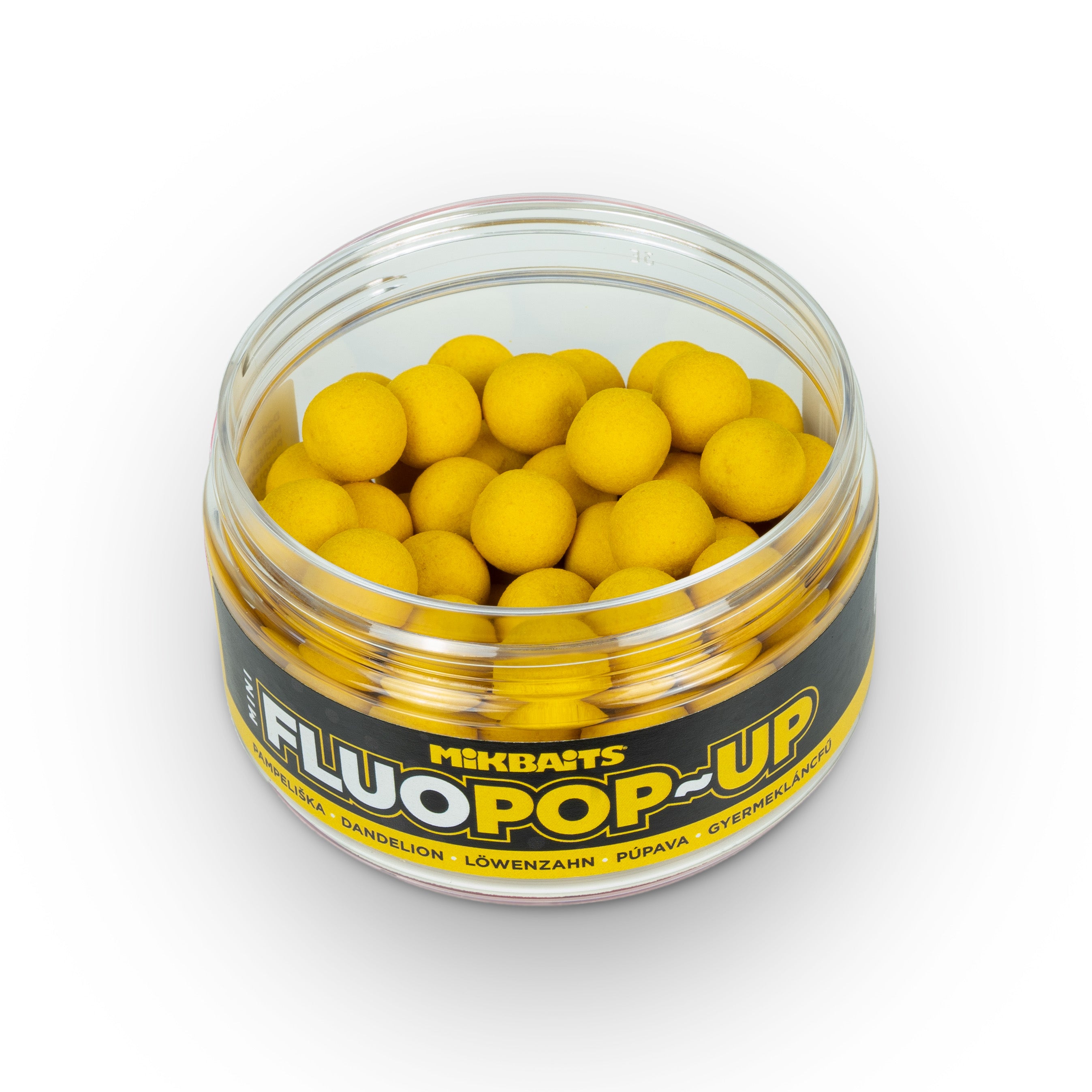 Mikbaits Mini Floating fluo boilie 100ml Papadie