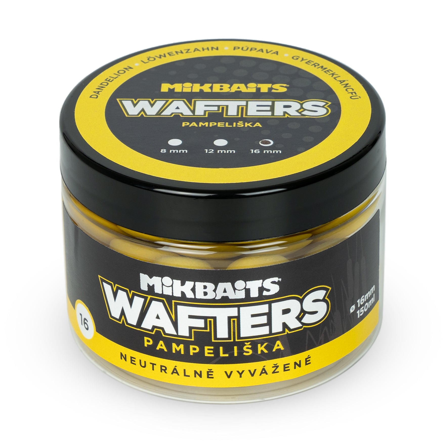 Mikbaits Wafters kiegyensúlyozott műcsalik 150ml Dandelion