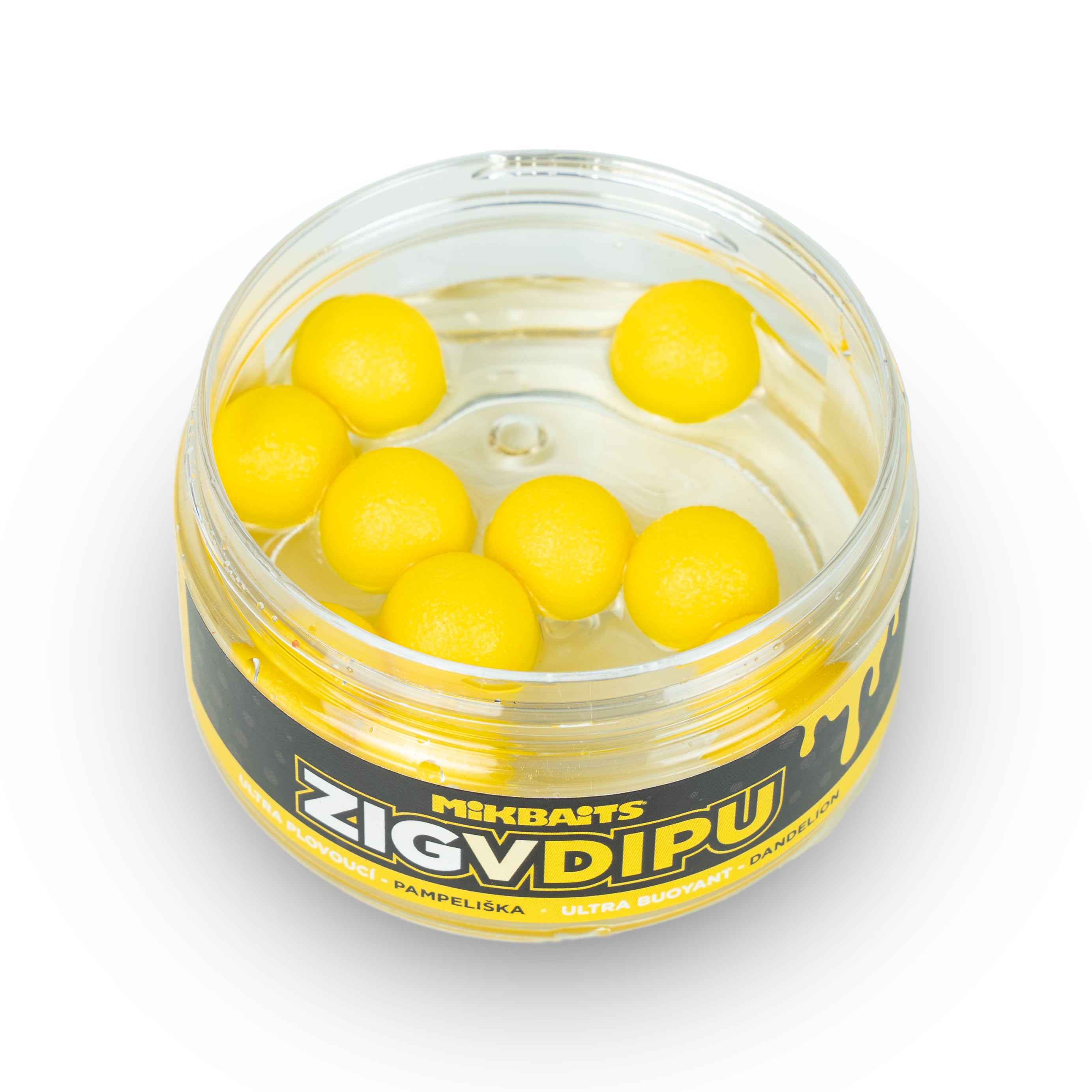 Mikbaits Zig ultra Pop-up in dip Dandelion 15mm