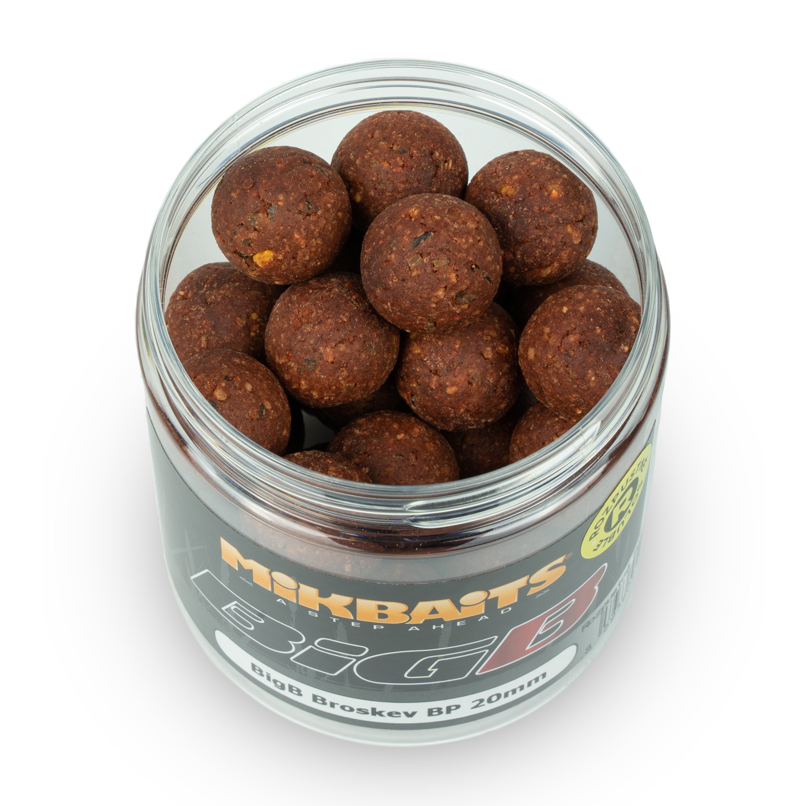 Mikbaits BiG boilie soluble 250ml BigB Peach Black pepper