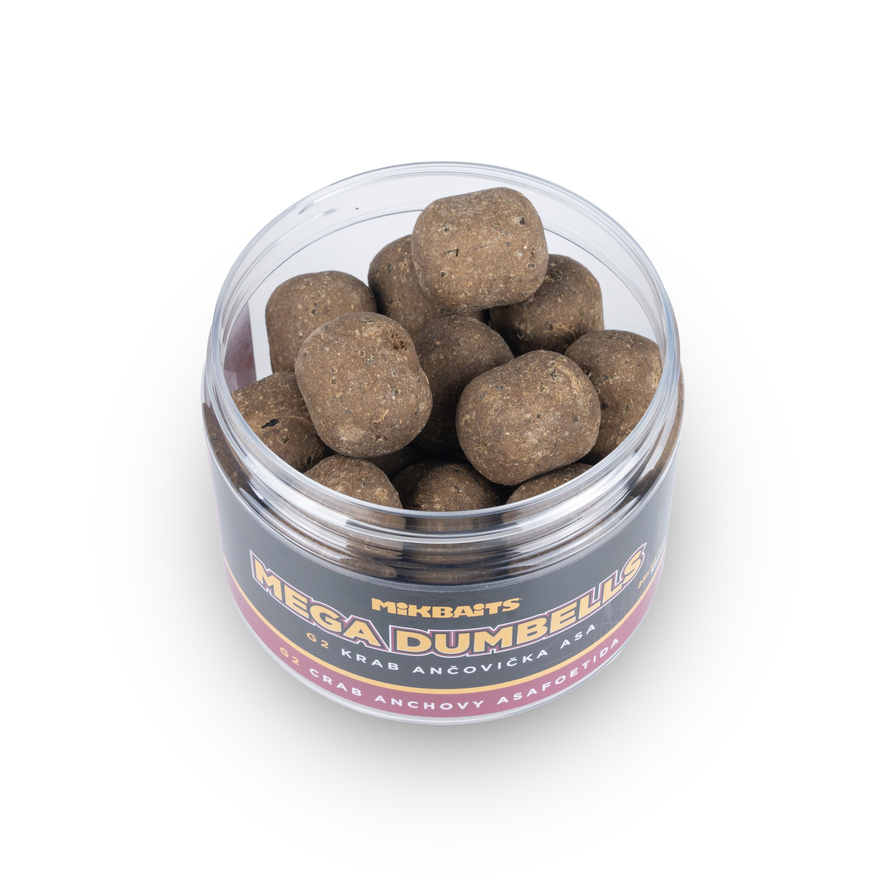 Mikbaits Gangster Mega Dumbells 500ml G2 Crab Anchovy Asafoetida