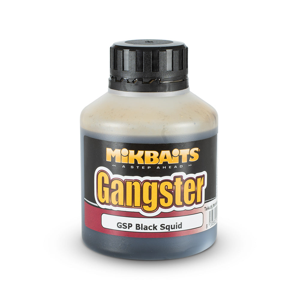 Mikbaits Gangster booster 250ml GSP Black Squid