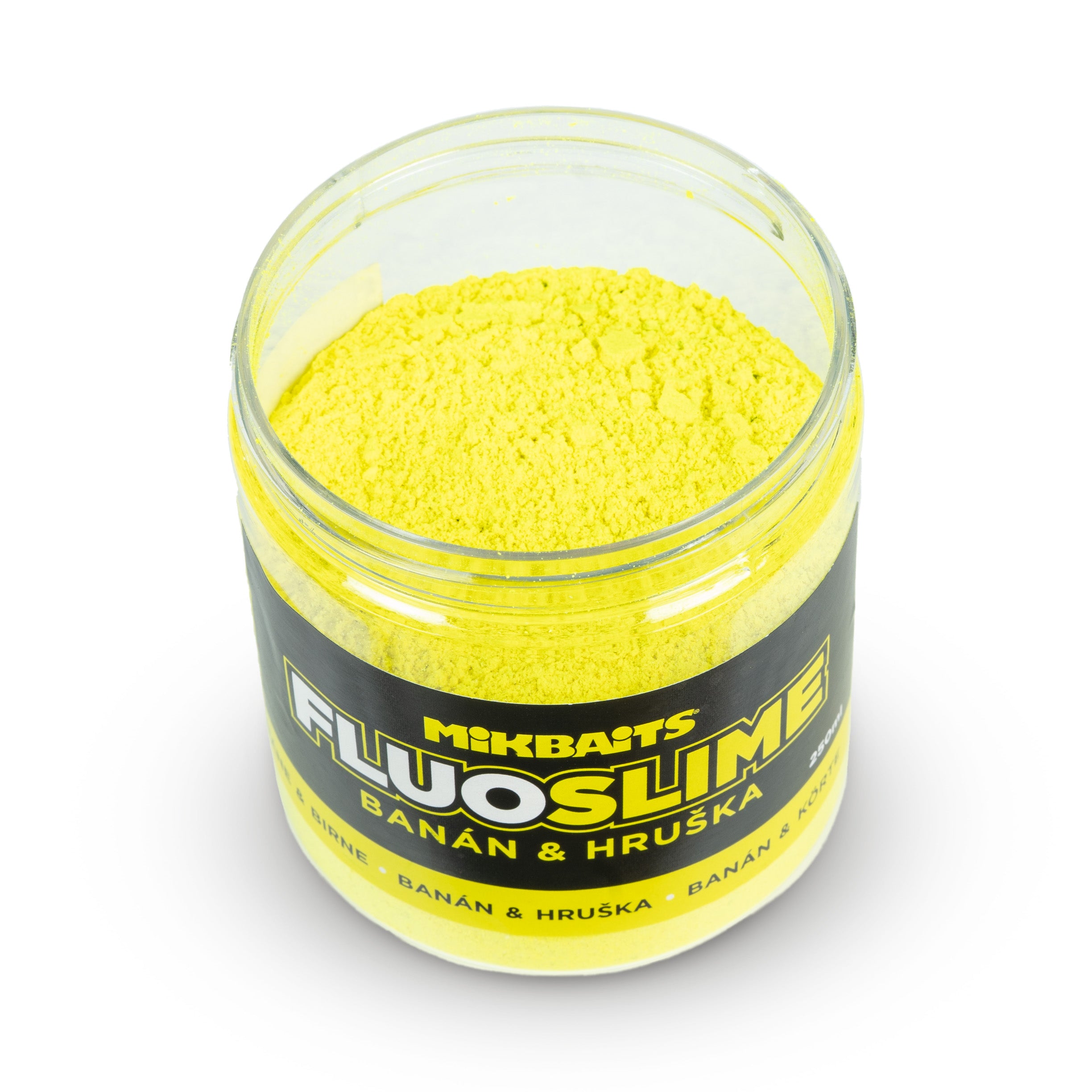 Mikbaits Fluo slime obaľovací dip 100g Banán Hruška