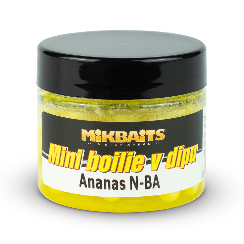 Mikbaits Mini boilies in dip 50ml