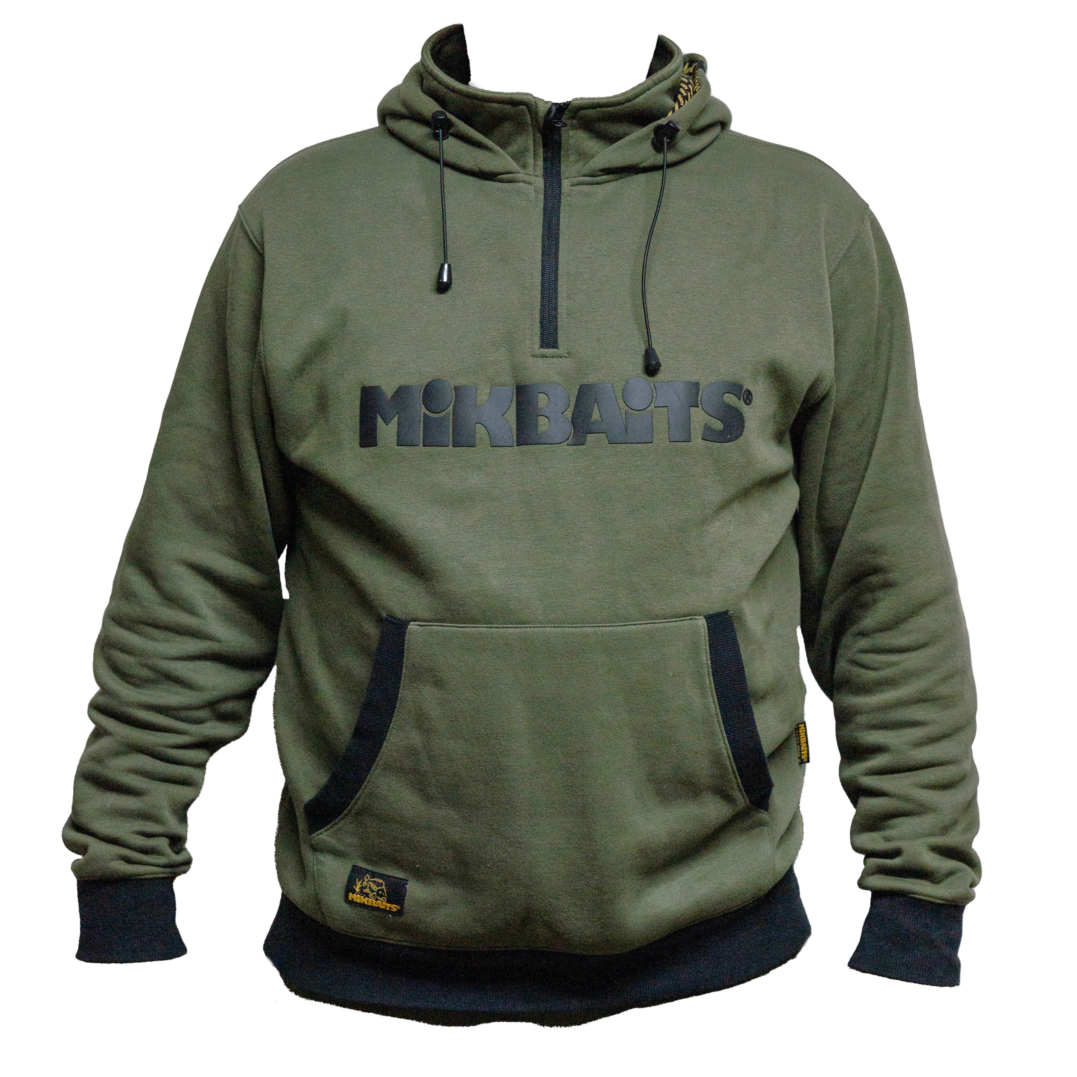 Mikbaits Hoodie Green line 