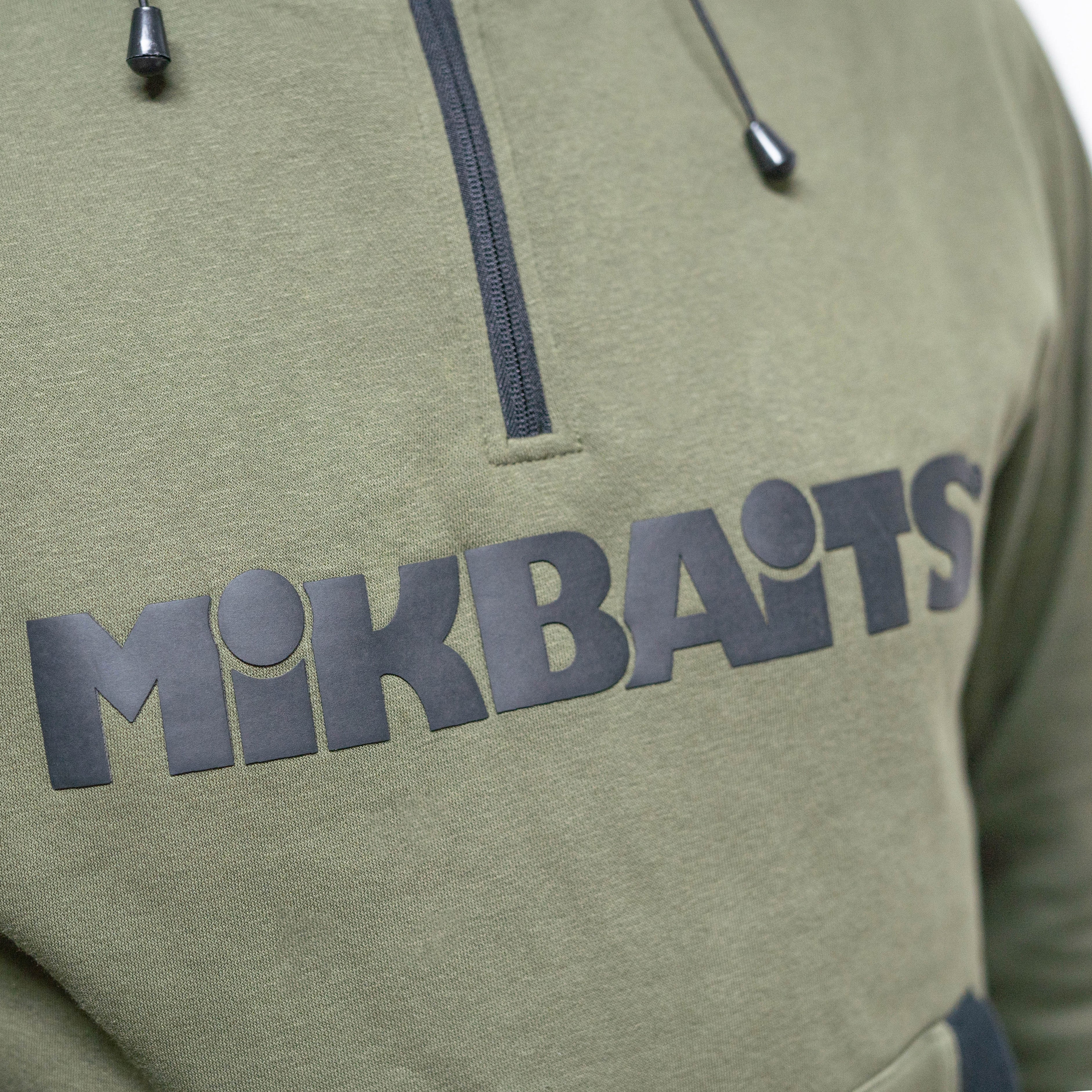 Mikbaits Hoodie Green line 