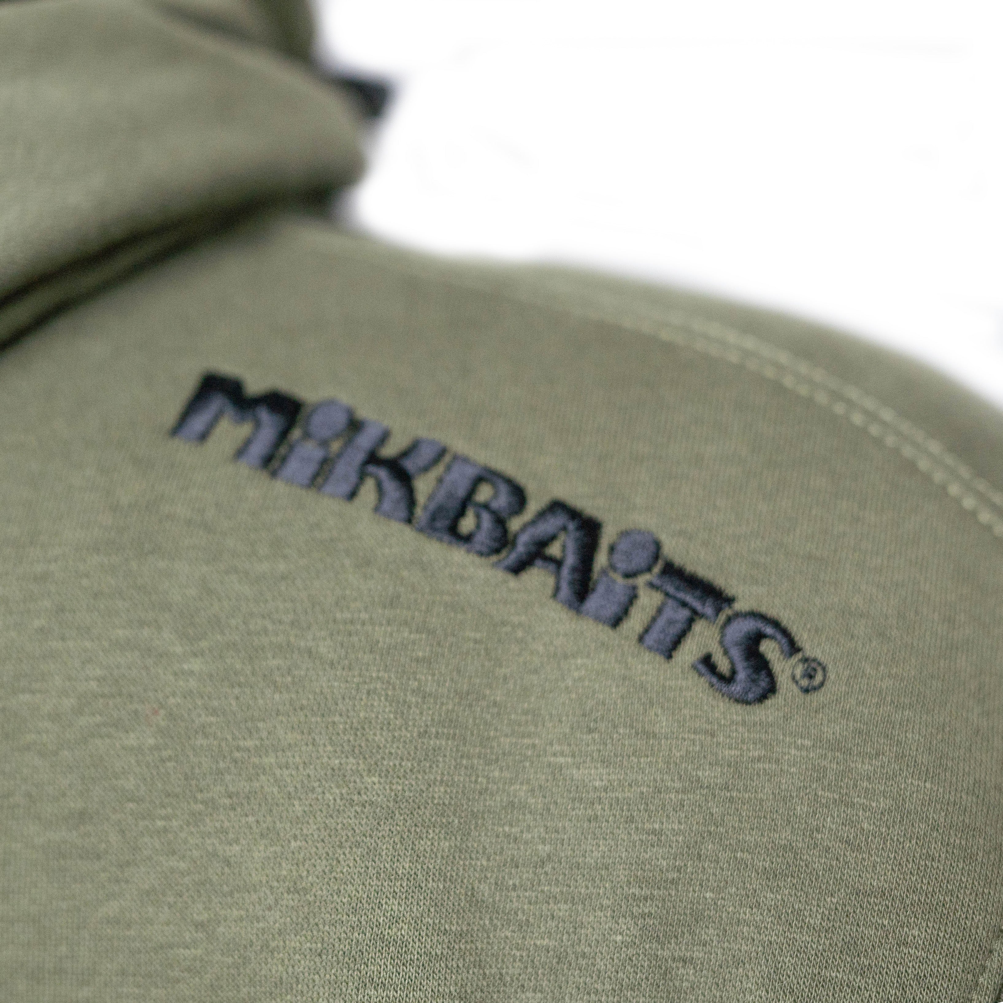 Mikbaits Hoodie Green line 