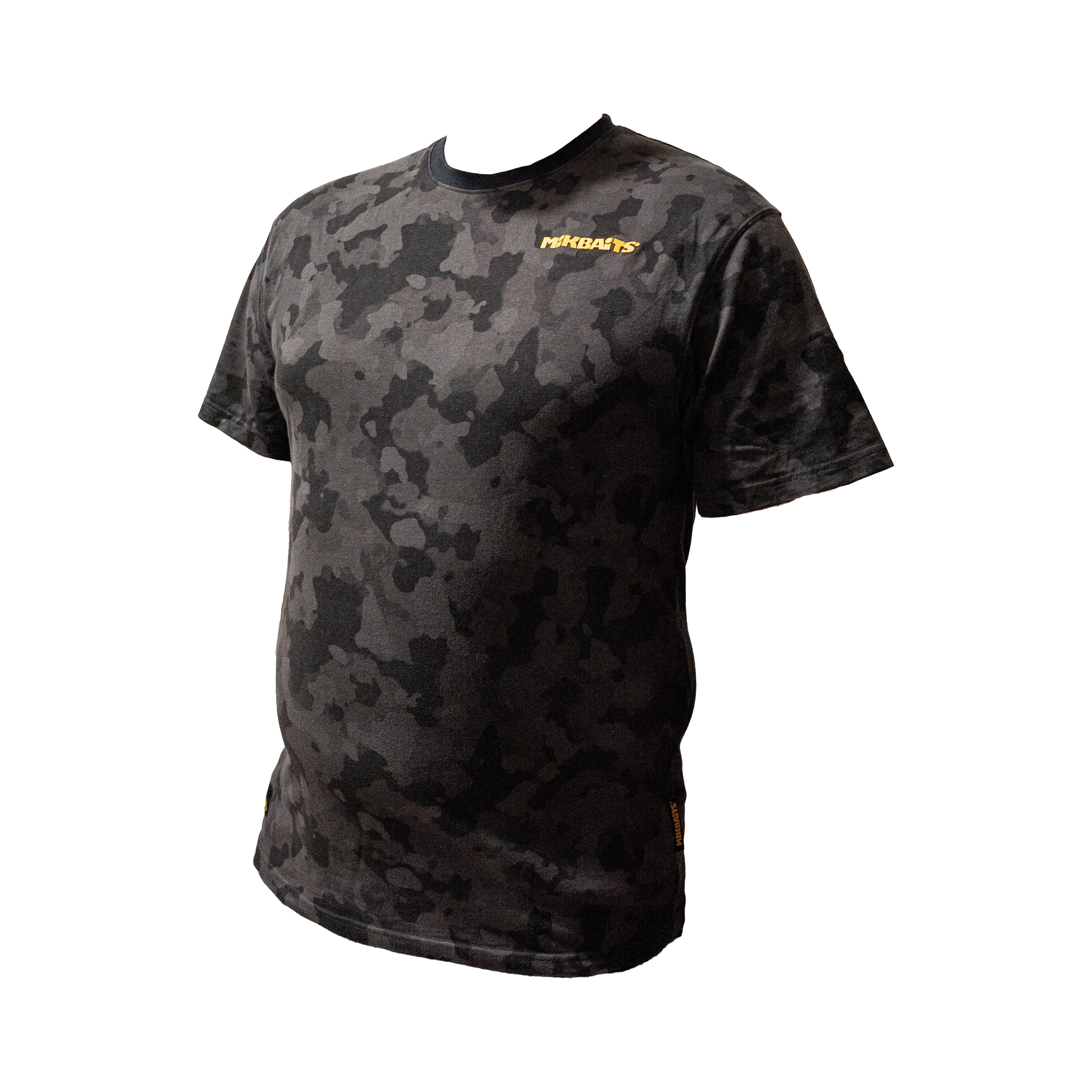 Mikbaits T-Shirt Mikbaits Schwarz Camouflage