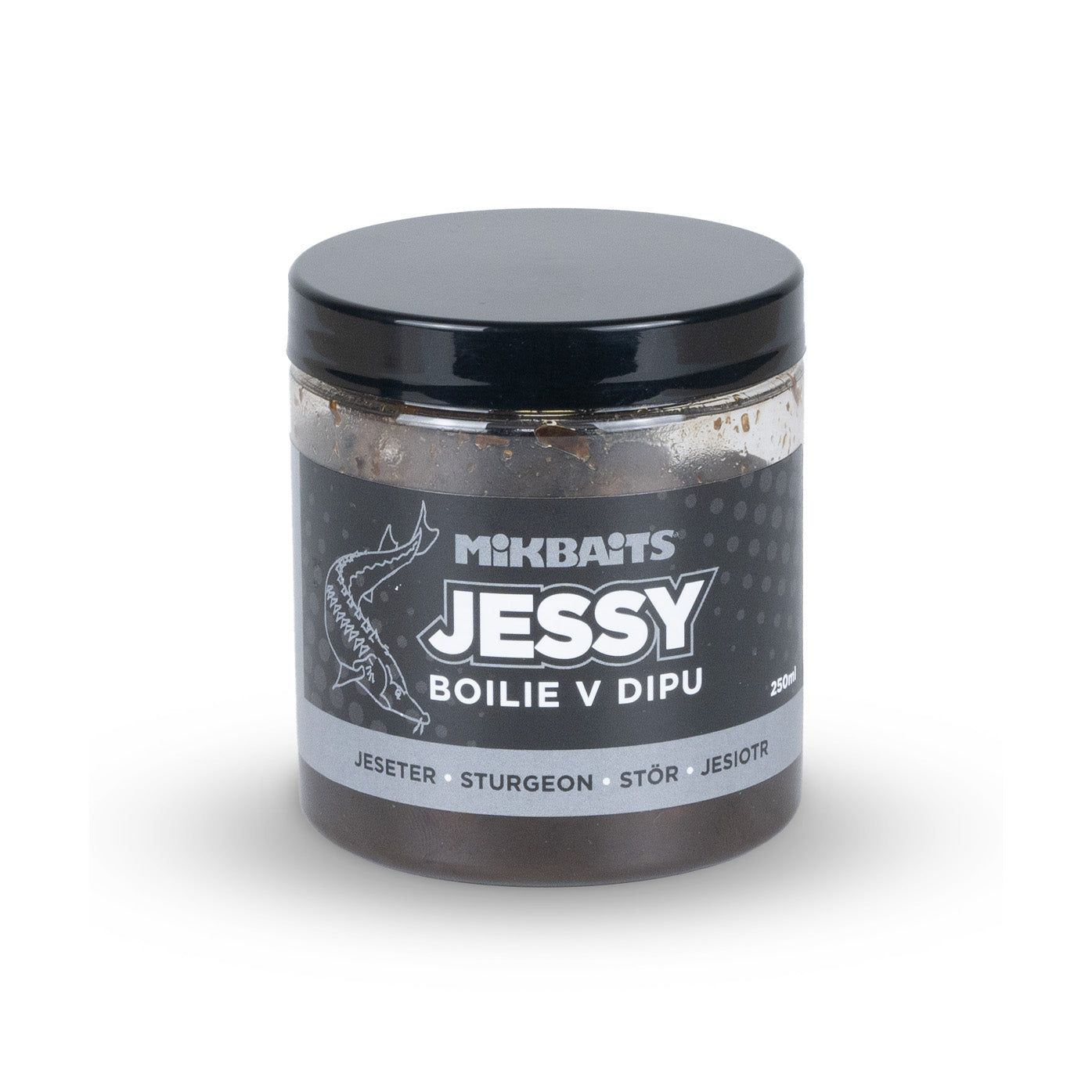 Mikbaits Jessy boilie pentru sturion in dip 250ml