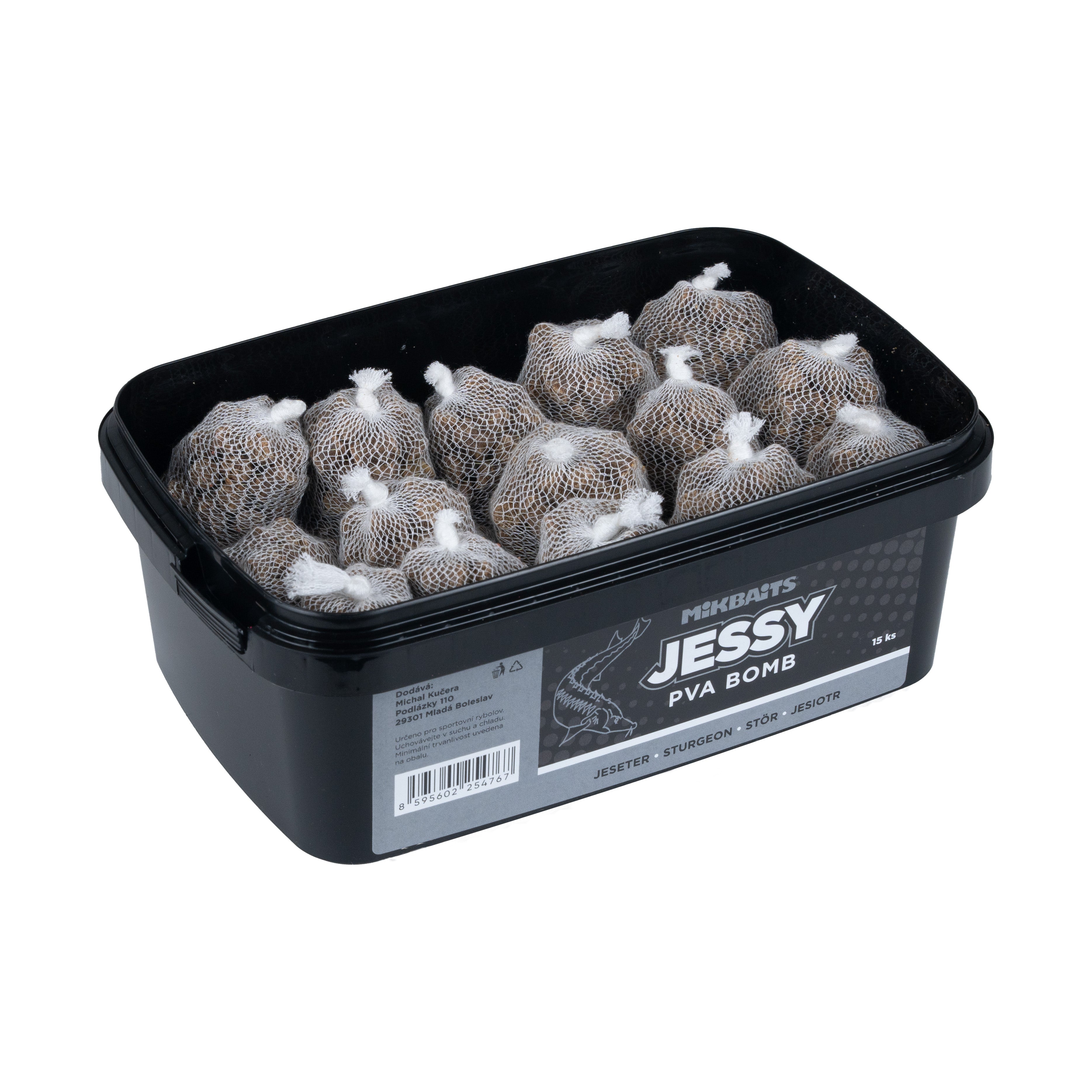 Mikbaits Jessy PVA Bomb 15 pcs