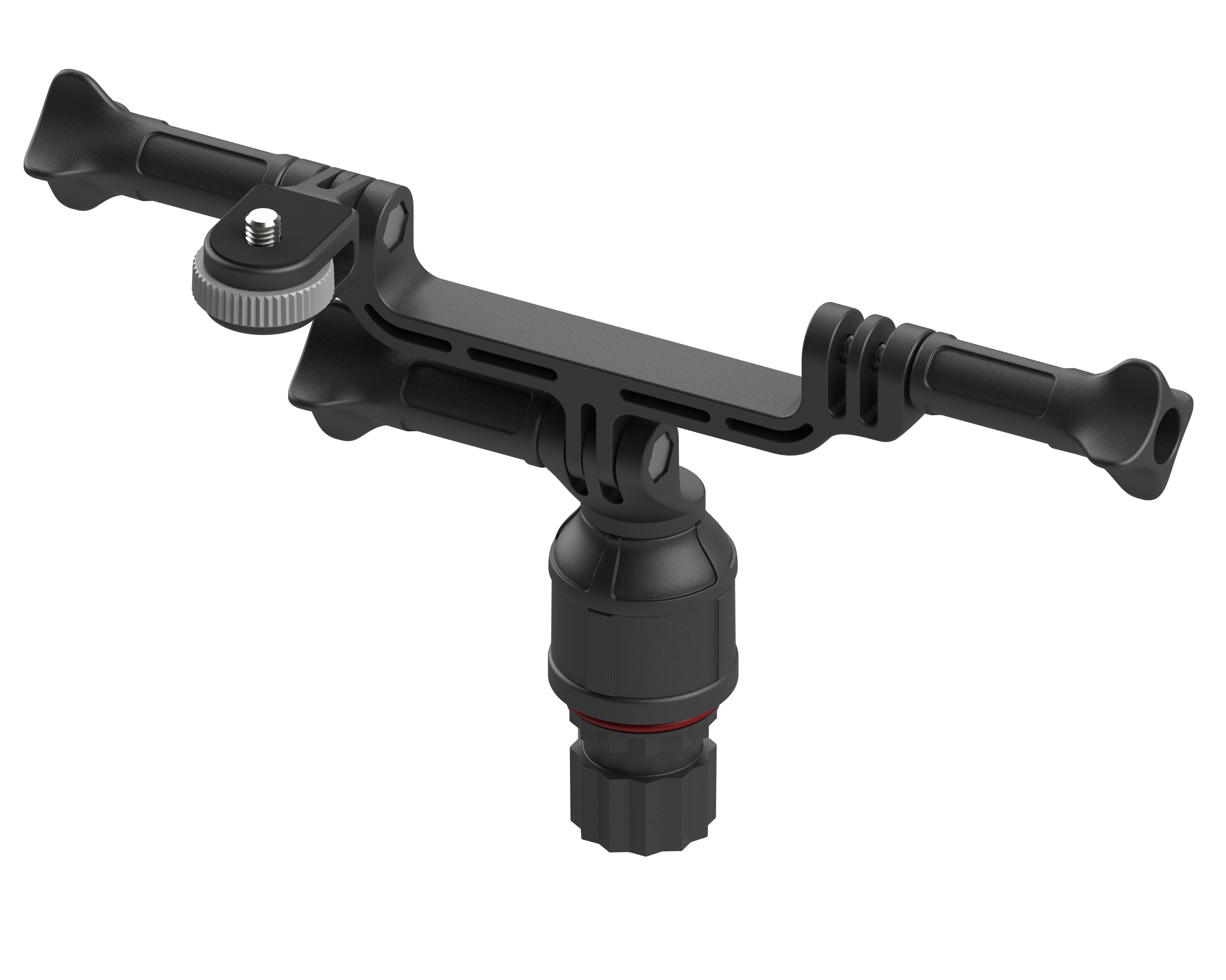 Fasten Action camera holder with extra mount