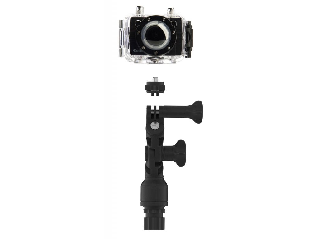 Fasten Action camera holder with tilt extension