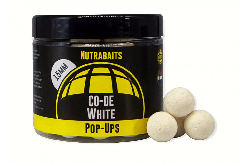 Nutrabaits Pop-up CO-DE Whites 15mm