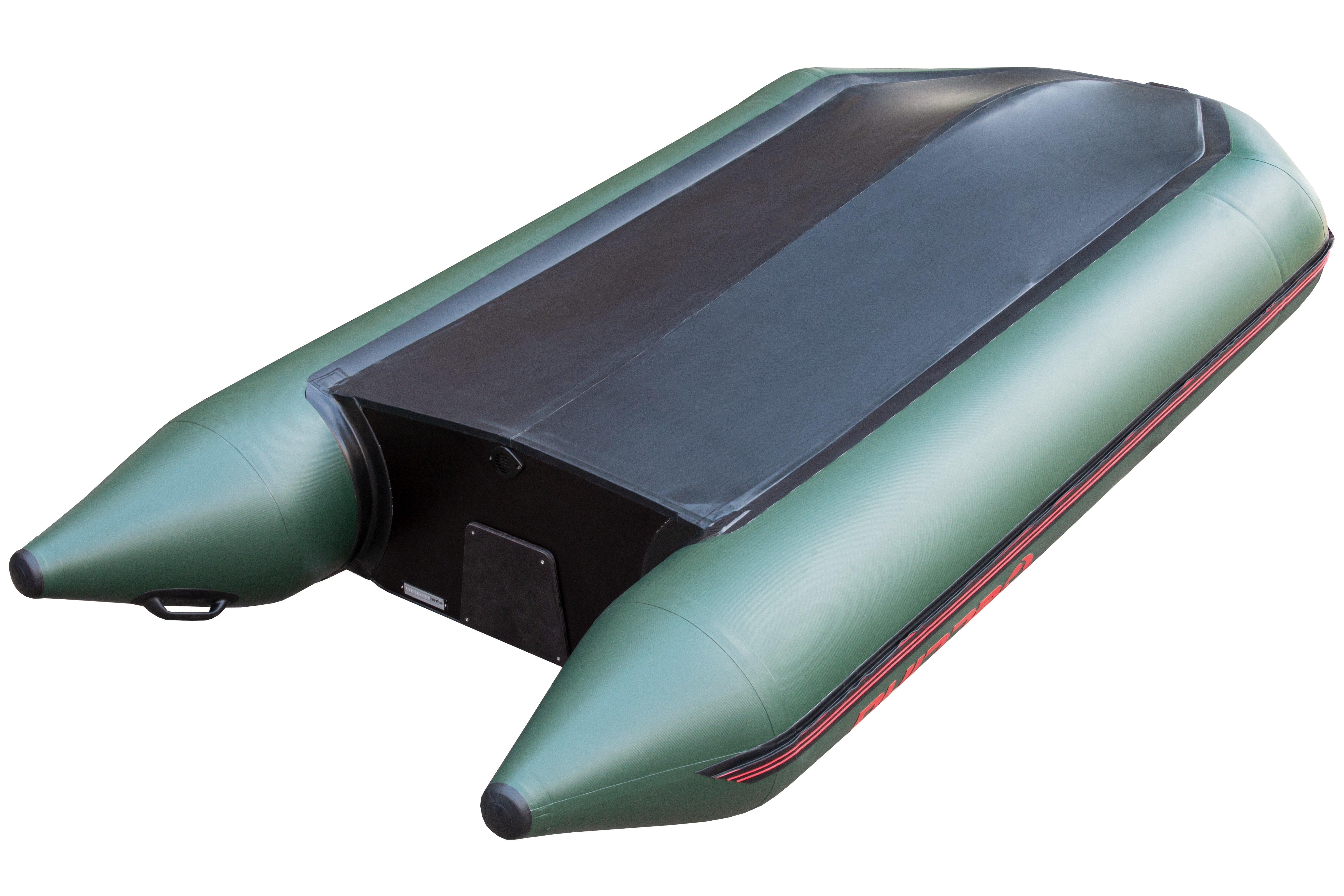 Elling Inflatable boat Patriot 270 with hard foldable floor green