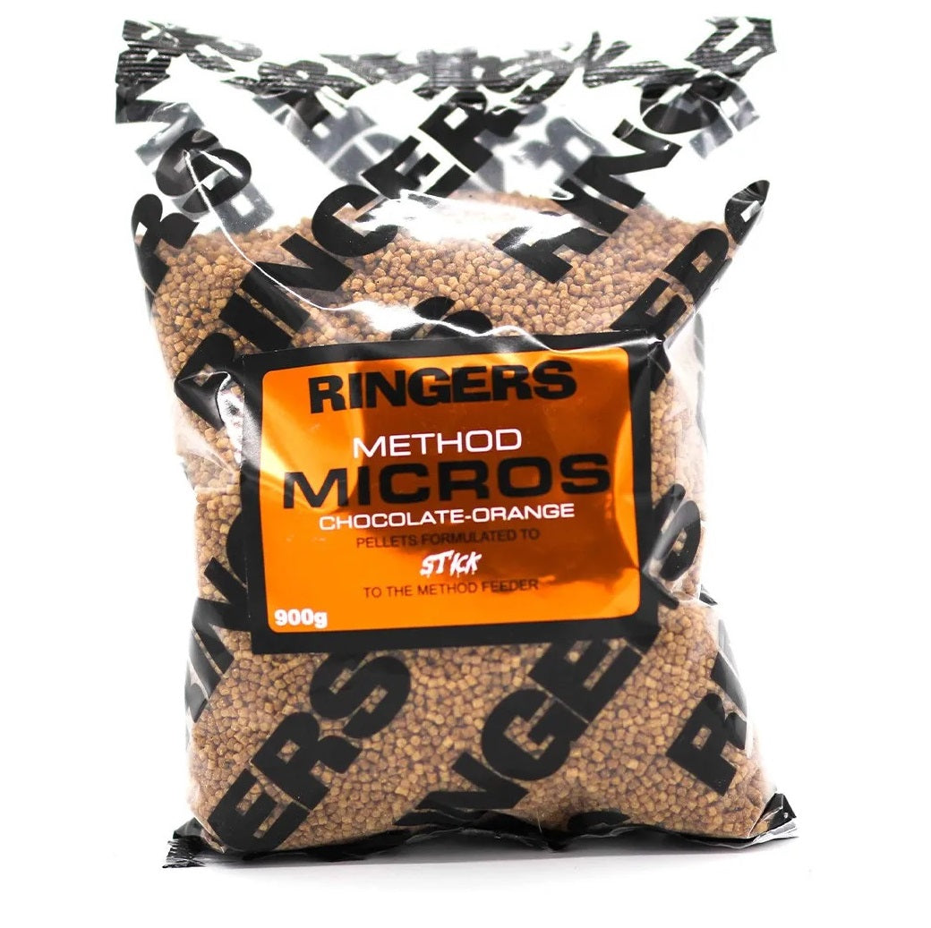 Ringers Method Micro pellets Chocolate Orange 2mm 900g