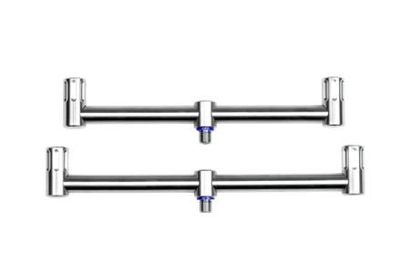 Summittackle buzz bars Stainless 2 rod fixed - pair