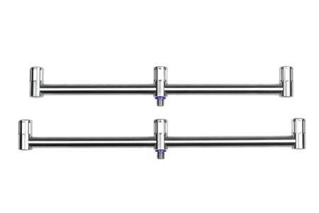 Summittackle buzz bars Stainless 2 rod fixed - pair